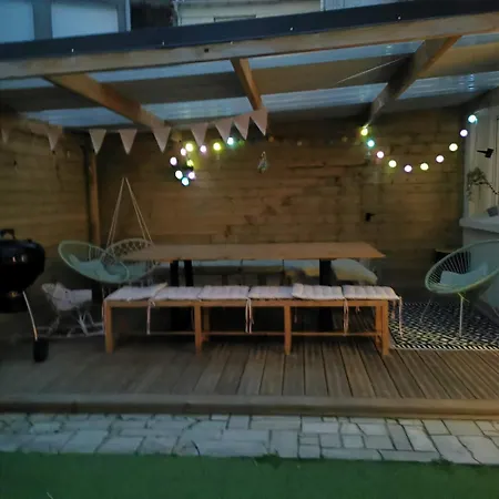 Сasa de vacaciones Le Spot Blériot-plage De Groupe Proche